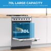 Midea 60cm Gas/Electric Freestanding Stove - Image 9
