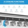Midea 60cm Gas/Electric Freestanding Stove - Image 5