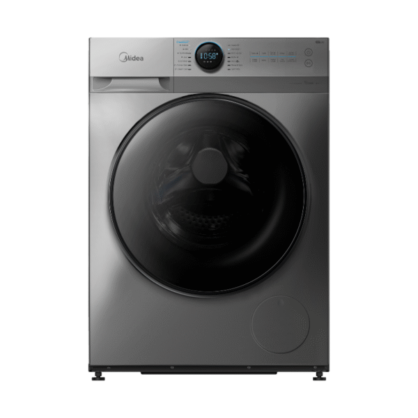 Midea 10 KG Steam Wash Front Load Titanium Washing Machine With Wi-Fi - Titanium Colour