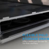 Midea 90cm Freestanding Stove with Gas Cooktop | 109L Oven & Sleek Design - Image 9