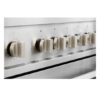 Parmco 900mm Freestanding Stove, Full Gas, Stainless Steel - Image 3