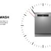 Toshiba 15 Place Settings Freestanding Dishwasher with Auto Open Function - Image 8