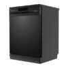 Parmco 600mm Freestanding Dishwasher, LED Display, Black - Image 3