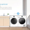 Midea 9KG Heat Pump Tumble Dryer - Smart Control - Black Color - Image 8