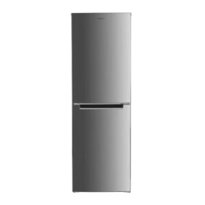 Parmco 253L Fridge Freezer, Bottom Mount, Silver