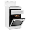 Parmco 540mm Freestanding Stove, Ceramic, White - Image 4