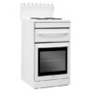 Parmco 540mm Freestanding Stove, Radiant Coil Cooktop, Electric Oven, White - Image 3