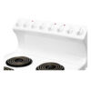 Parmco 540mm Freestanding Stove, Radiant Coil Cooktop, Electric Oven, White - Image 6