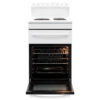Parmco 540mm Freestanding Stove, Radiant Coil Cooktop, Electric Oven, White - Image 4