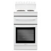 Parmco 540mm Freestanding Stove, Radiant Coil Cooktop, Electric Oven, White - Image 2