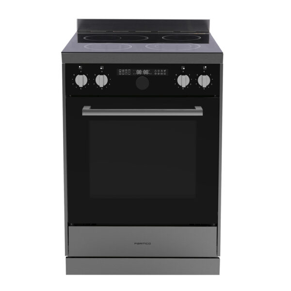 Parmco Freestanding Stove, 600mm, Glass, Ceramic