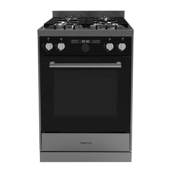 Parmco Freestanding Stove, 600mm, Glass, Gas