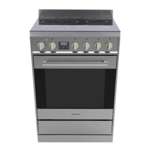 Parmco Freestanding Stove, 600mm, Stainless Steel Ceramic