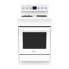 Parmco 600mm Freestanding Stove, Solid Plate Cooktop, Electric Oven, White - Image 2