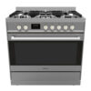 Parmco Freestanding Stove, 900mm, Combination, Stainless Steel - Image 2