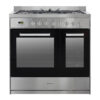 Parmco 900mm Combination Freestanding Stove, 1 & 1/2 Ovens, Stainless Steel - Image 2