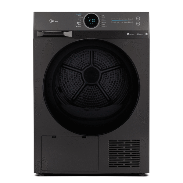 Midea 9KG Heat Pump Tumble Dryer - Smart Control - Black Color