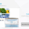 Midea 470L Cross Door Fridge Freezer Stainless Steel with Water Dispenser - Image 11