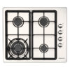 Parmco 600mm Gas Hob, 3 Burner + Wok, Stainless Steel - Image 2