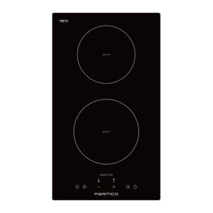 Parmco 300mm Induction, Black, 2 Element Cooktop I Series 3