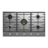 Parmco 900mm Stainless Steel, 4 Burner + Wok, Gas Cooktop I Series 7 - Image 2