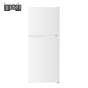 Imprasio 181L Top Mount Fridge Freezer - White Color