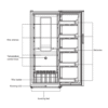 Imprasio 366L Upright Freezer - White Color - Image 4