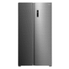 Midea 548L Side By Side Fridge Freezer Stainless Steel - Image 2