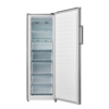 Midea 238L Upright Fridge/Freezer Stainless Steel - Image 3