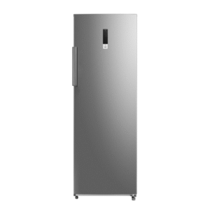 Midea 238L Upright Fridge/Freezer Stainless Steel