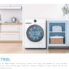 Midea 10 KG Steam Wash Front Load Titanium Washing Machine With Wi-Fi - Titanium Colour - Image 7