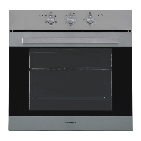 Parmco 600mm 80 Litre, 5 Function, Stainless Steel Oven, Series 1