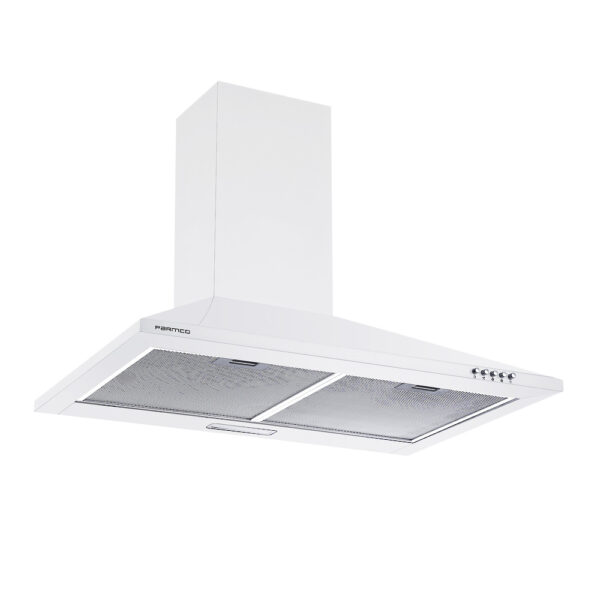 Parmco 600mm Styleline Canopy, White, 500m3h
