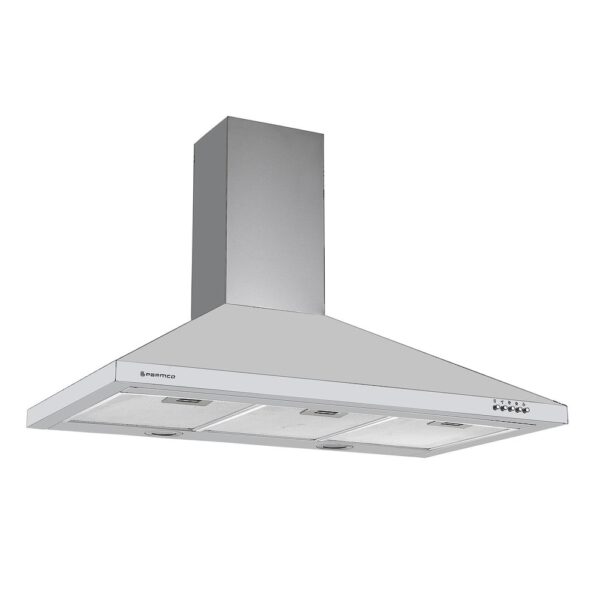 Parmco 900mm Styleline Canopy, Stainless Steel, LED