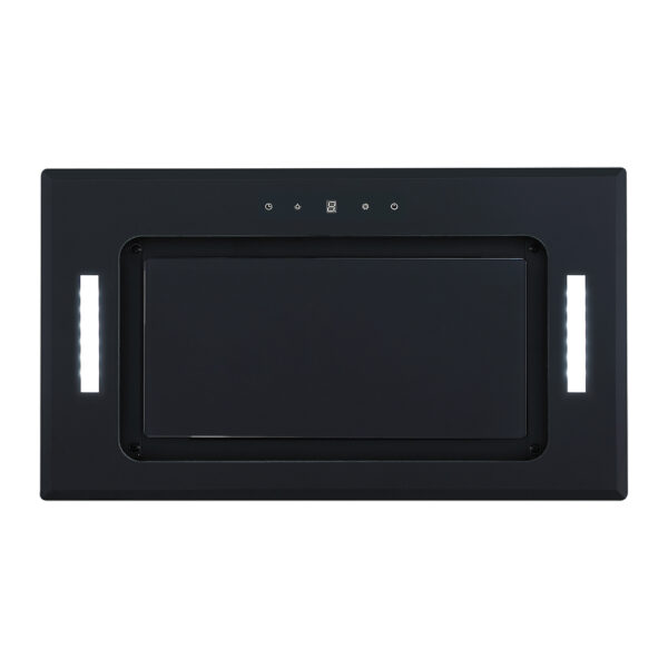 Parmco 520mm Integrated Turbo Pak Plus, Black Glass