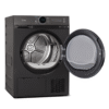 Midea 9KG Heat Pump Tumble Dryer - Smart Control - Black Color - Image 4