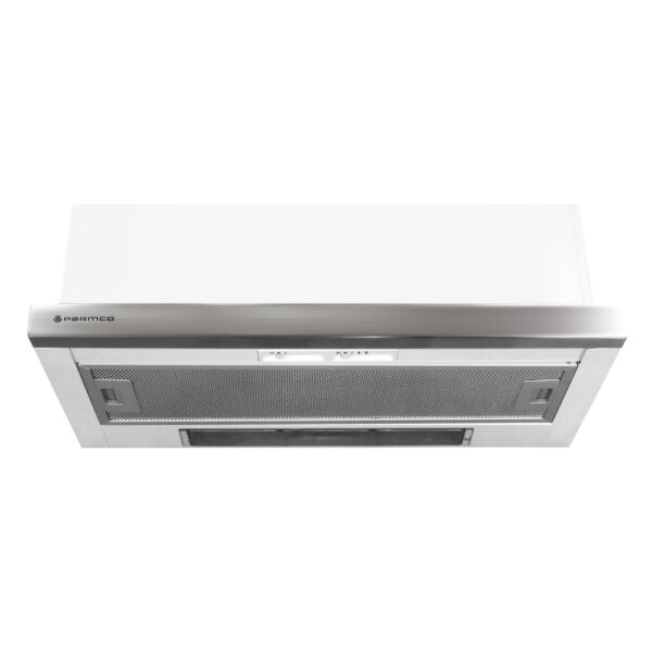 Parmco 600mm Telescopic Milano Rangehood, Air Capacity Up To 440m3/hour, LED