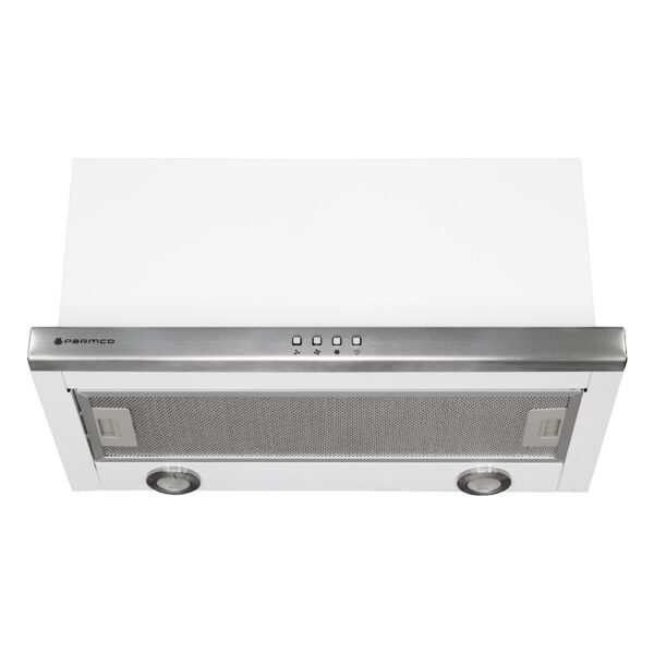 Parmco 600mm Telescopic Milano Rangehood, Air Capacity Up To 700m3/hour, LED