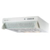Parmco 600mm Glass Front Caprice Rangehood, White - Image 2