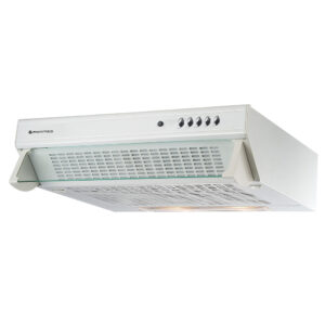 Parmco 600mm Glass Front Caprice Rangehood, White