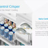 Midea 470L Cross Door Fridge Freezer Stainless Steel with Water Dispenser - Image 14