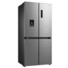 Midea 470L Cross Door Fridge Freezer Stainless Steel with Water Dispenser - Image 3