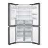 Midea 470L Cross Door Fridge Freezer Stainless Steel with Water Dispenser - Image 5