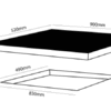 Parmco 900mm Ceramic, Black, 5 Burner Cooktop I Series 3 - Image 3