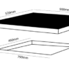 Parmco 900mm Induction, Black, 5 Element Cooktop I Series 3 - Image 3