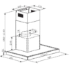 Parmco 600mm Canopy, LCD Low Profile, Stainless Steel, LED - Image 3