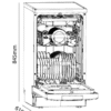 Parmco 450mm Dishwasher, Economy Plus, Stainless Steel - Image 6